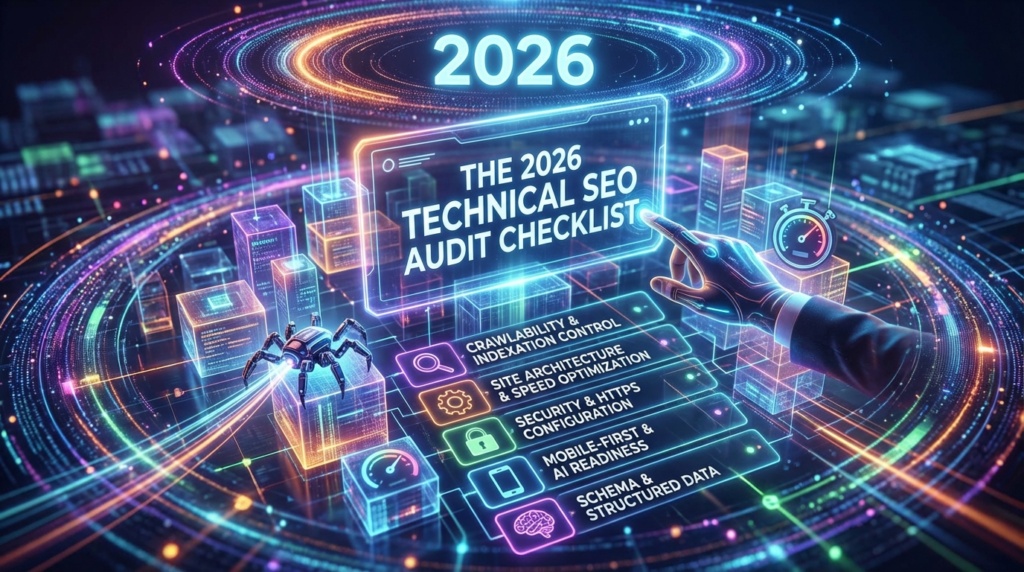the 2026 technical seo audit checklist for high-performance websites