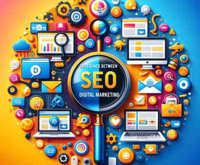 difference between seo and digital marketing