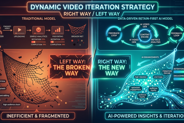How do AI-generated video shorts improve audience retention?