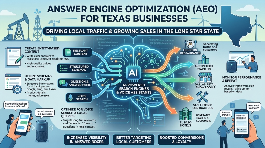 answer engine optimization 2026 guide for texas businesses