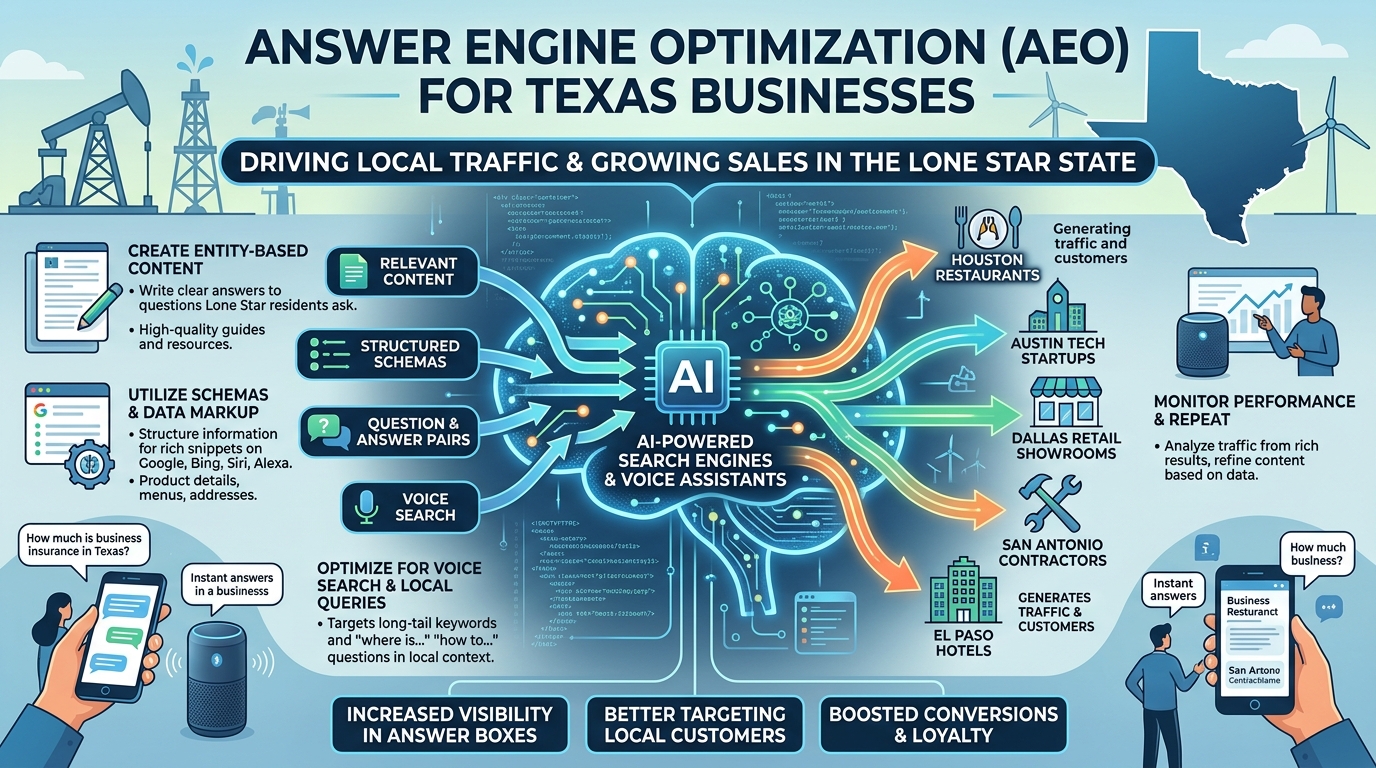 answer engine optimization 2026 guide for texas businesses