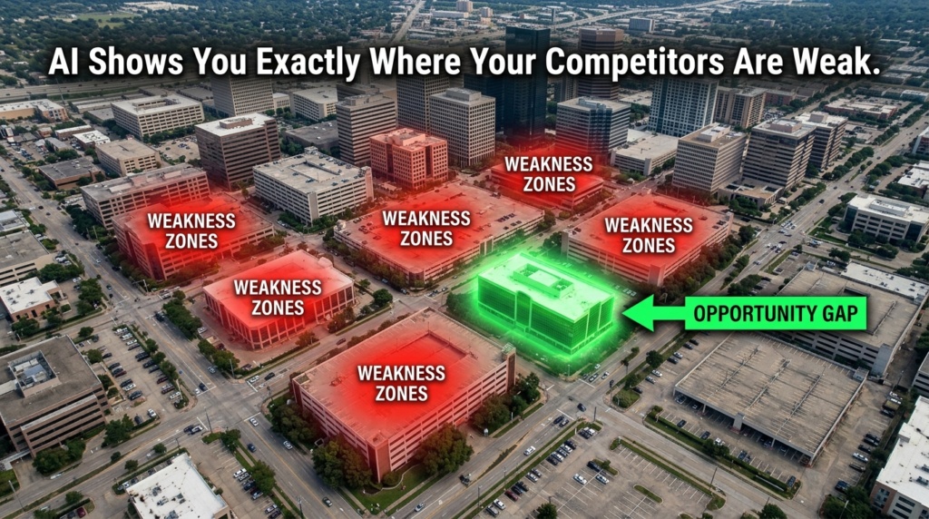 how ai can identify gaps in your local competitor analysis: the commercial broker's guide
