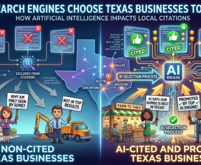 How do AI search engines choose which Texas businesses to cite? The 2026 Guide How do AI search engines choose which Texas businesses to cite? The 2026 Guide
