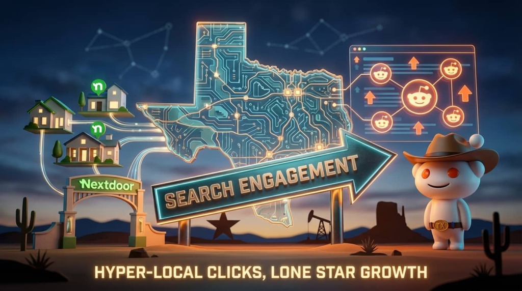 next door and reddit community seo texas scene