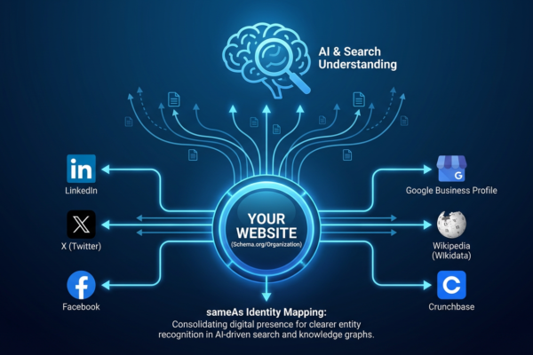 Unleashing AI Search Visibility with SameAs Identity Mapping